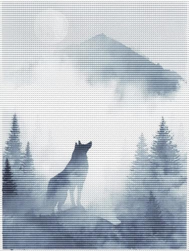 Diamond Painting Adulte Grauer Wolf 5D Diamant Painting Erwachsene & Anfänger, DIY Full Drill Diamant Broderie Kit, Home Decor Wandkunst Wohnzimmer Schlafzimmer Büro, Geschenke, 70x90cm D-428 Diamond Painting Adulte Grauer Wolf 5D Diamant Painting Erwachsene & Anfänger, DIY Full Drill Diamant Broderie Kit, Home Decor Wandkunst Wohnzimmer Schlafzimmer Büro, Geschenke, 70x90cm D-428 von Liguolnn