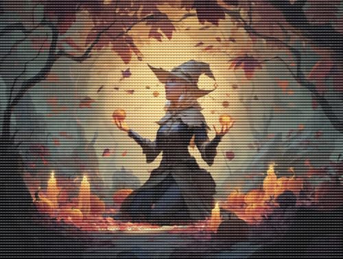 Diamond Painting Adulte Halloween Mädchen 5D Diamant Painting Erwachsene & Anfänger, DIY Full Drill Diamant Broderie Kit, Home Decor Wandkunst Wohnzimmer Schlafzimmer Büro, Geschenke, 80x110cm D-934 Diamond Painting Adulte Halloween Mädchen 5D Diamant Painting Erwachsene & Anfänger, DIY Full Drill Diamant Broderie Kit, Home Decor Wandkunst Wohnzimmer Schlafzimmer Büro, Geschenke, 80x110cm D-934 von Liguolnn