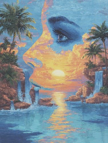 Diamond Painting Adulte Landschaft Abstrakt 5D Diamant Painting Erwachsene & Anfänger, DIY Full Drill Diamant Broderie Kit, Home Decor Wandkunst Wohnzimmer Schlafzimmer Büro, Geschenke, 70x90cm D-439 Diamond Painting Adulte Landschaft Abstrakt 5D Diamant Painting Erwachsene & Anfänger, DIY Full Drill Diamant Broderie Kit, Home Decor Wandkunst Wohnzimmer Schlafzimmer Büro, Geschenke, 70x90cm D-439 von Liguolnn