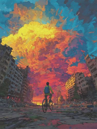 Diamond Painting Adulte Landschaft Traum 5D Diamant Painting Erwachsene & Anfänger, DIY Full Drill Diamant Broderie Kit, Home Decor Wandkunst Wohnzimmer Schlafzimmer Büro, Geschenke, 40x50cm D-452 Diamond Painting Adulte Landschaft Traum 5D Diamant Painting Erwachsene & Anfänger, DIY Full Drill Diamant Broderie Kit, Home Decor Wandkunst Wohnzimmer Schlafzimmer Büro, Geschenke, 40x50cm D-452 von Liguolnn
