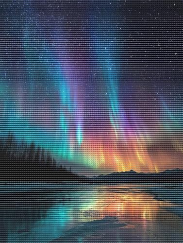 Diamond Painting Adulte Polarlicht Eisberg 5D Diamant Painting Erwachsene & Anfänger, DIY Full Drill Diamant Broderie Kit, Home Decor Wandkunst Wohnzimmer Schlafzimmer Büro, Geschenke, 60x80cm D-432 Diamond Painting Adulte Polarlicht Eisberg 5D Diamant Painting Erwachsene & Anfänger, DIY Full Drill Diamant Broderie Kit, Home Decor Wandkunst Wohnzimmer Schlafzimmer Büro, Geschenke, 60x80cm D-432 von Liguolnn