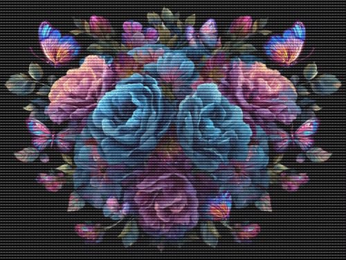 Diamond Painting Adulte Schmetterlinge Peonien 5D Diamant Painting Erwachsene & Anfänger, DIY Full Drill Diamant Broderie Kit, Home Decor Wandkunst Wohnzimmer Schlafzimmer Büro Geschenke 50x70cm D-309 Diamond Painting Adulte Schmetterlinge Peonien 5D Diamant Painting Erwachsene & Anfänger, DIY Full Drill Diamant Broderie Kit, Home Decor Wandkunst Wohnzimmer Schlafzimmer Büro Geschenke 50x70cm D-309 von Liguolnn
