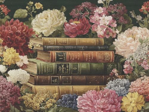 Liguolnn Diamond Painting Adulte Blumenbuch 5D Diamant Painting Erwachsene & Anfänger, DIY Full Drill Diamant Broderie Kit, Home Decor Wandkunst Wohnzimmer Schlafzimmer Büro, Geschenke, 40x50cm D-388 Liguolnn Diamond Painting Adulte Blumenbuch 5D Diamant Painting Erwachsene & Anfänger, DIY Full Drill Diamant Broderie Kit, Home Decor Wandkunst Wohnzimmer Schlafzimmer Büro, Geschenke, 40x50cm D-388 von Liguolnn
