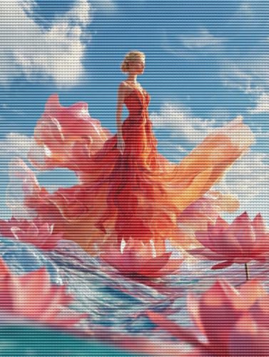 Liguolnn Diamond Painting Adulte Traumfrau 5D Diamant Painting Erwachsene & Anfänger, DIY Full Drill Diamant Broderie Kit, Home Decor Wandkunst Wohnzimmer Schlafzimmer Büro, Geschenke, 80x110cm D-709 Liguolnn Diamond Painting Adulte Traumfrau 5D Diamant Painting Erwachsene & Anfänger, DIY Full Drill Diamant Broderie Kit, Home Decor Wandkunst Wohnzimmer Schlafzimmer Büro, Geschenke, 80x110cm D-709 von Liguolnn