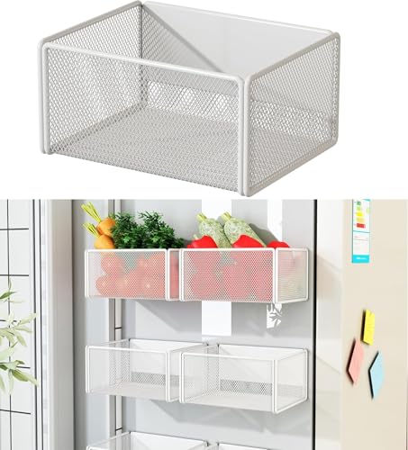 Lihetymg Magnetbox Regal Magnetisch Küchenorganizer Magnetischer stiftehalter Magnet Regal für kühlschrank Stifthalter Magnetische Ablage Magnet Zubehör Whiteboard Magnetischer Organizer von Lihetymg