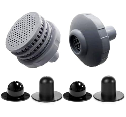 Lihetymg Pool Filter Anschluss 6PCS Pool Anschlussset 32 mm, Pool Anschluss Poolfilter Pool Zubehör mit Innengewinde zum Verschrauben, Kompatibel mit Wasserbelebung von Lihetymg