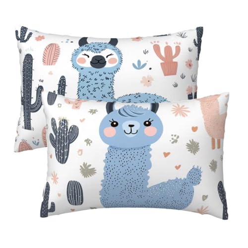 Kissenbezug 30x50 cm Weiß Kissenbezüge 2er Set, Samt Sofakissen Dekokissen Kopfkissenbezug, Zierkissen Bezug Beidseitiger Druck für Kissen Deko Wohnzimmer Schlafzimmer Sofa Hotel, Niedlich Muster E-36 Kissenbezug 30x50 cm Weiß Kissenbezüge 2er Set, Samt Sofakissen Dekokissen Kopfkissenbezug, Zierkissen Bezug Beidseitiger Druck für Kissen Deko Wohnzimmer Schlafzimmer Sofa Hotel, Niedlich Muster E-36 von Lihogbo
