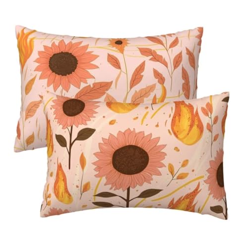 Kissenbezug 40 x 80 cm Rosa Kissenbezüge 2er Set, Samt Sofakissen Dekokissen Kopfkissenbezug, Zierkissen Bezug Beidseitiger Druck für Kissen Deko Wohnzimmer Schlafzimmer Sofa Hotel, Blumen Muster R-82 Kissenbezug 40 x 80 cm Rosa Kissenbezüge 2er Set, Samt Sofakissen Dekokissen Kopfkissenbezug, Zierkissen Bezug Beidseitiger Druck für Kissen Deko Wohnzimmer Schlafzimmer Sofa Hotel, Blumen Muster R-82 von Lihogbo