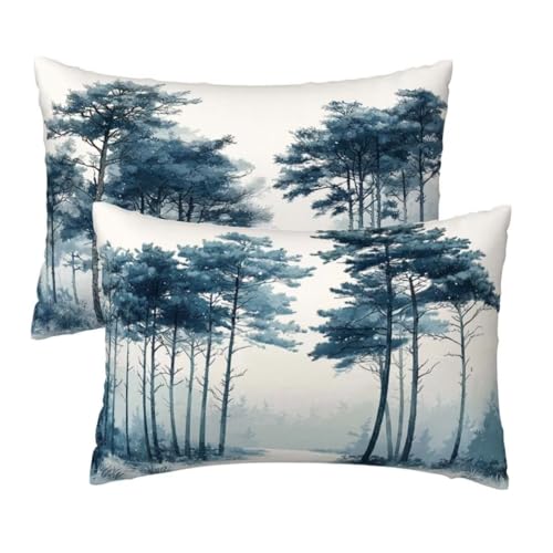 Kissenbezug 40x70 cm Beige Kissenbezüge 2er Set, Samt Sofakissen Dekokissen Kopfkissenbezug, Zierkissen Bezug Beidseitiger Druck für Kissen Deko Wohnzimmer Schlafzimmer Sofa Hotel, Baum Muster S-92 Kissenbezug 40x70 cm Beige Kissenbezüge 2er Set, Samt Sofakissen Dekokissen Kopfkissenbezug, Zierkissen Bezug Beidseitiger Druck für Kissen Deko Wohnzimmer Schlafzimmer Sofa Hotel, Baum Muster S-92 von Lihogbo
