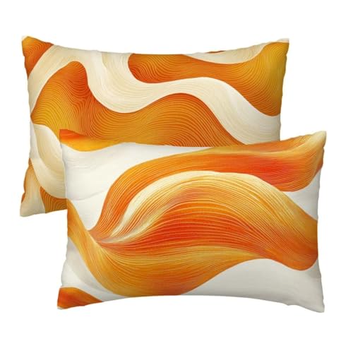 Kissenbezug 40x75 cm Senfgelb Kissenbezüge 2er Set, Samt Sofakissen Dekokissen Kopfkissenbezug, Zierkissen Bezug Beidseitiger Druck für Kissen Deko Wohnzimmer Schlafzimmer Sofa, Flippig Muster F-92 Kissenbezug 40x75 cm Senfgelb Kissenbezüge 2er Set, Samt Sofakissen Dekokissen Kopfkissenbezug, Zierkissen Bezug Beidseitiger Druck für Kissen Deko Wohnzimmer Schlafzimmer Sofa, Flippig Muster F-92 von Lihogbo
