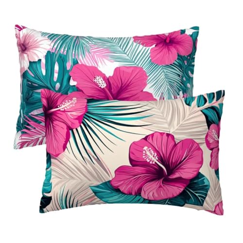 Kissenbezug 40x90 cm Bunt Kissenbezüge 2er Set, Samt Sofakissen Dekokissen Kopfkissenbezug, Zierkissen Bezug Beidseitiger Druck für Kissen Deko Wohnzimmer Schlafzimmer Sofa Hotel, Blumen Muster W-26 Kissenbezug 40x90 cm Bunt Kissenbezüge 2er Set, Samt Sofakissen Dekokissen Kopfkissenbezug, Zierkissen Bezug Beidseitiger Druck für Kissen Deko Wohnzimmer Schlafzimmer Sofa Hotel, Blumen Muster W-26 von Lihogbo