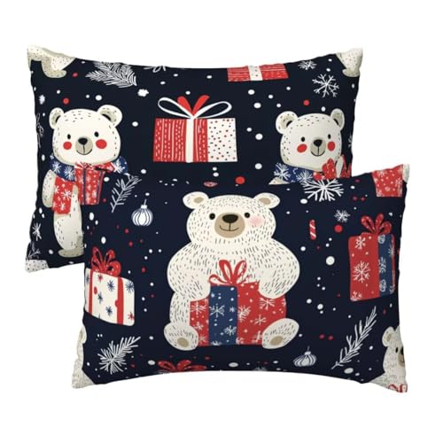 Kissenbezug 70x90 cm Schwarz Kissenbezüge 2er Set, Samt Sofakissen Dekokissen Kopfkissenbezug, Zierkissen Bezug Beidseitiger Druck für Kissen Deko Wohnzimmer Schlafzimmer Sofa, Niedlich Muster E-16 Kissenbezug 70x90 cm Schwarz Kissenbezüge 2er Set, Samt Sofakissen Dekokissen Kopfkissenbezug, Zierkissen Bezug Beidseitiger Druck für Kissen Deko Wohnzimmer Schlafzimmer Sofa, Niedlich Muster E-16 von Lihogbo