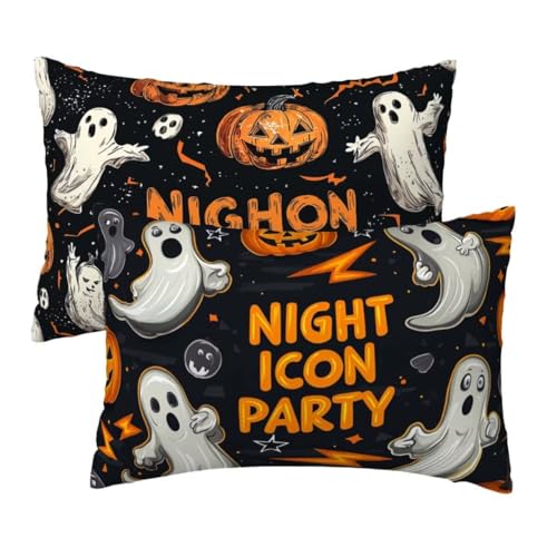 Kopfkissenbezug 30x60 cm 2er Set, Kissenbezug 60x30 cm Halloween Sofakissen Bezug, Weich Samt Dekokissen Kissenbezüge, Black Muster Zierkissen Bezüge für Deko Wohnzimmer, Geschenke für Frauen R-59 Kopfkissenbezug 30x60 cm 2er Set, Kissenbezug 60x30 cm Halloween Sofakissen Bezug, Weich Samt Dekokissen Kissenbezüge, Black Muster Zierkissen Bezüge für Deko Wohnzimmer, Geschenke für Frauen R-59 von Lihogbo