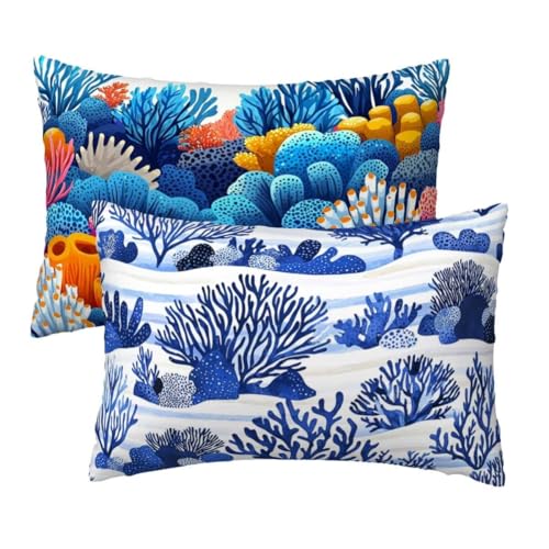 Kopfkissenbezug 60x80 cm 2er Set, Kissenbezug 80x60 cm Bunt Sofakissen Bezug, Weich Samt Dekokissen Kissenbezüge, Modern Muster Zierkissen Bezüge für Deko Wohnzimmer Sofa, Geschenke für Frauen W-39 Kopfkissenbezug 60x80 cm 2er Set, Kissenbezug 80x60 cm Bunt Sofakissen Bezug, Weich Samt Dekokissen Kissenbezüge, Modern Muster Zierkissen Bezüge für Deko Wohnzimmer Sofa, Geschenke für Frauen W-39 von Lihogbo