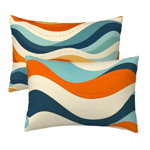 Kopfkissenbezug 60x80 cm 2er Set, Kissenbezug 80x60 cm Bunt Sofakissen Bezug, Weich Samt Dekokissen Kissenbezüge, Modern Muster Zierkissen Bezüge für Deko Wohnzimmer Sofa, Geschenke für Frauen W-81 Kopfkissenbezug 60x80 cm 2er Set, Kissenbezug 80x60 cm Bunt Sofakissen Bezug, Weich Samt Dekokissen Kissenbezüge, Modern Muster Zierkissen Bezüge für Deko Wohnzimmer Sofa, Geschenke für Frauen W-81 von Lihogbo