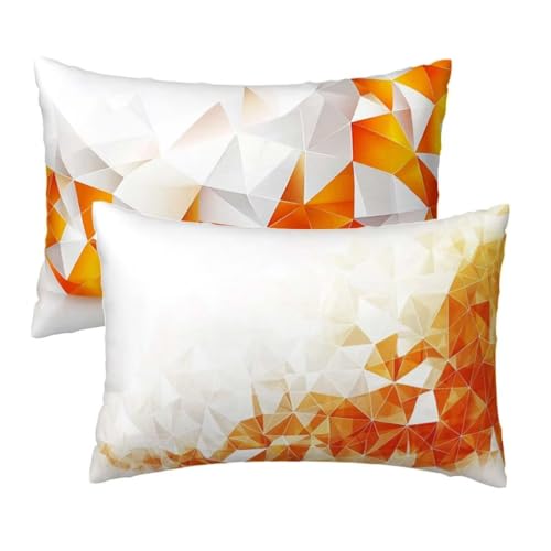 Kopfkissenbezug 70x90 cm 2er Set, Kissenbezug 70x90 cm Gelb Sofakissen Bezug, Weich Samt Dekokissen Kissenbezüge, Geometrisch Muster Zierkissen Bezüge für Deko Wohnzimmer, Geschenke für Frauen W-61 Kopfkissenbezug 70x90 cm 2er Set, Kissenbezug 70x90 cm Gelb Sofakissen Bezug, Weich Samt Dekokissen Kissenbezüge, Geometrisch Muster Zierkissen Bezüge für Deko Wohnzimmer, Geschenke für Frauen W-61 von Lihogbo