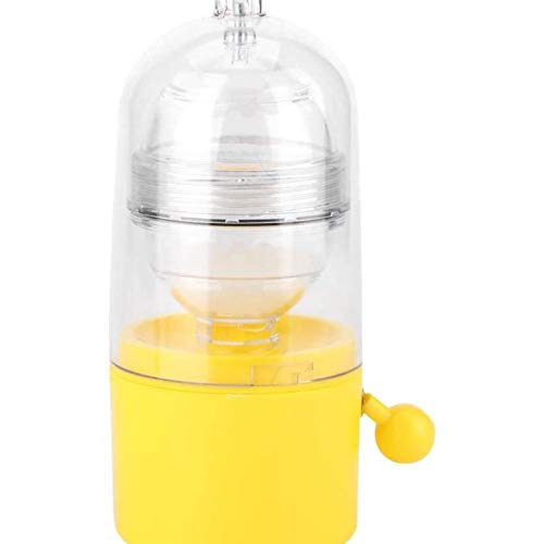 Egg Scrambler Shaker Schneebesen Hand Powered Golden Egg Maker Eier Eigelb White Mixer Home Küchenhelfer von Fdit