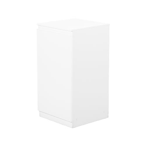Liink1Ga Komodenschrank für Schlafzimmer 40 cm Breit Kommode Weiß mit 1 Türen/Nachtkasten Schubladenkommode Kommode&Sideboard Komoda Weiss für Büro Wohnzimmer Schlafzimmer Flur Möbel/40x40x75CM Liink1Ga Komodenschrank für Schlafzimmer 40 cm Breit Kommode Weiß mit 1 Türen/Nachtkasten Schubladenkommode Kommode&Sideboard Komoda Weiss für Büro Wohnzimmer Schlafzimmer Flur Möbel/40x40x75CM von Liink1Ga