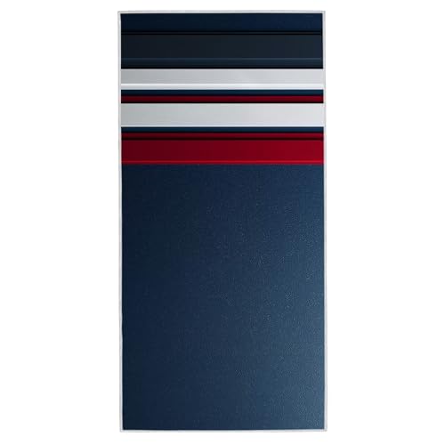 Strandtuch XXL - 100 x 200 cm Mikrofaser Handtuch Groß, Sandfrei Schnelltrocknend & Leicht Strandhandtüch, Microfaser Strandtuch mit Tasche für Strand, Schwimmen, Ideal für Frauen Männer (Blau) A-13 von Lijahoo