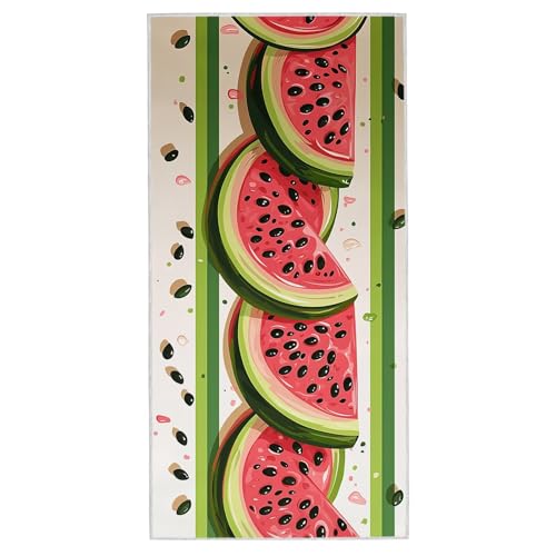 Strandtuch XXL - 100 x 200 cm Mikrofaser Handtuch Groß, Sandfrei Schnelltrocknend & Leicht Strandhandtüch, Microfaser Strandtuch mit Tasche für Strand, Schwimmen, Ideal für Frauen Männer (Obst) G-86 von Lijahoo