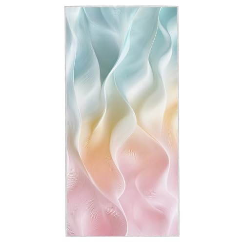 Strandtuch XXL - 100 x 200 cm Mikrofaser Handtuch Groß, Sandfrei Schnelltrocknend & Leicht Strandhandtüch, Microfaser Strandtuch mit Tasche für Strand, Schwimmen, Ideal für Frauen Männer (Traum) S-55 von Lijahoo