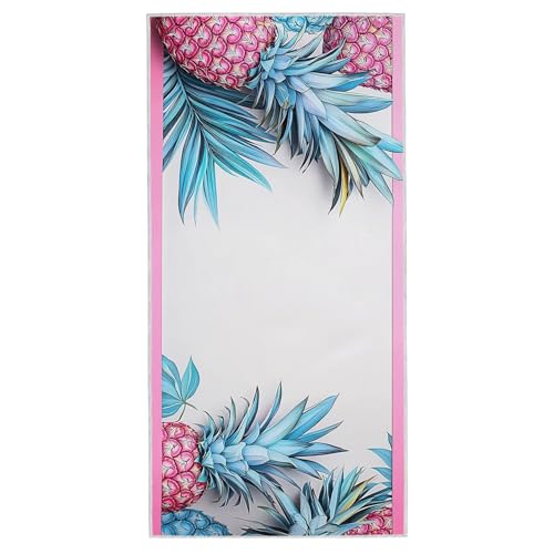 Strandtuch XXL - 100 x 200 cm Mikrofaser Handtuch Groß, Sandfrei Schnelltrocknend & Leicht Strandhandtüch, Microfaser Strandtuch mit Tasche für Strand, Schwimmen, Ideal für Frauen Männer (Ananas) S-08 von Lijahoo