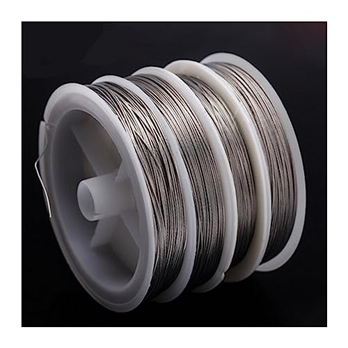 Lijiaxiuyc-101 Angelschnur 10 m Angeln Edelstahl Draht Linie 7 Stränge Vorfach mit Beschichtung Draht Vorfach Beschichtung Jigging Draht Blei Fisch Jigging Linie Meeresangeln(0.70mm) von Lijiaxiuyc-101