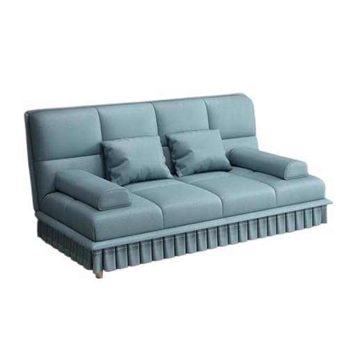 Lijiaxiuyc-101 Ausziehbares Schlafsofa Doppelt verwendbares, multifunktionales Klappsofabett, kleines Apartmentdesign, Wohnzimmer zu Hause(Green) von Lijiaxiuyc-101