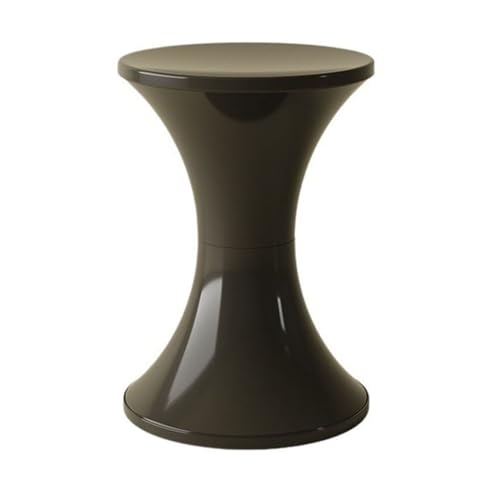 Lijiaxiuyc-101 Wohnzimmertisch Bunter Mini-Sofa-Beistelltisch, Kleiner Nachttisch, Aufbewahrungstisch, Heimhocker, Ecktisch Gartentisch(Schwarz) von Lijiaxiuyc-101