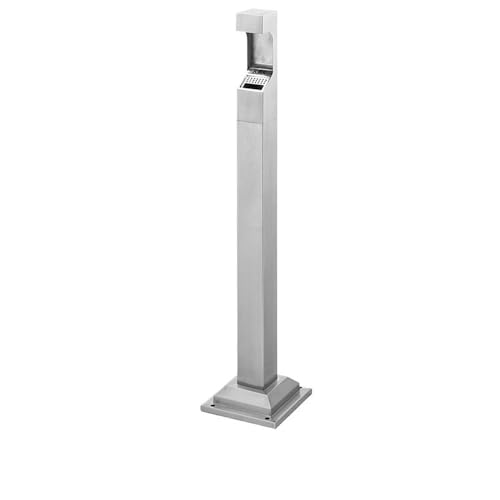 Lijiaxiuyc-101 standaschenbecher Regenfester Asche ColumnHotel Ash Cigarette Butt Collection Vertikaler silberner Mülleimer außenaschenbecher Lijiaxiuyc-101 standaschenbecher Regenfester Asche ColumnHotel Ash Cigarette Butt Collection Vertikaler silberner Mülleimer außenaschenbecher von Lijiaxiuyc-101