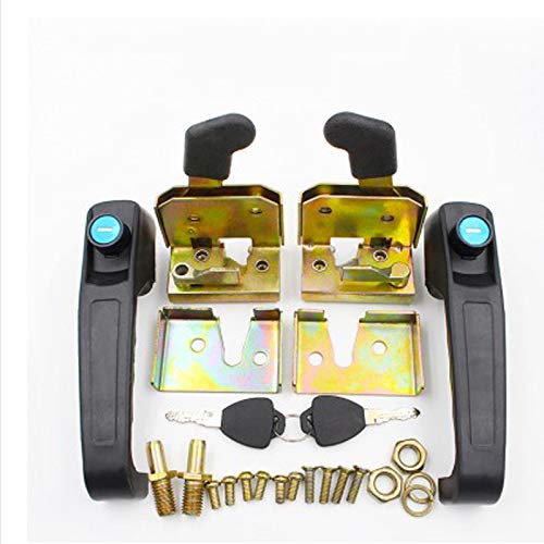 Gabelstapler Türschloss Gabelstapler Loader Engineering Fahrzeugzubehör 502 Türschloss Elektrische Dreirad Türschloss Eine offene zwei öffnen (Color : E) von Lijincheng