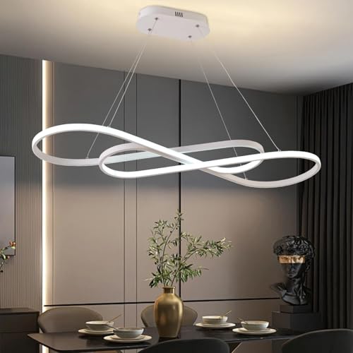 Likflyer LED Pendelleuchten für Kücheninseln, Moderne LED Pendelleuchten, Kronleuchter für Esszimmer, Dimmbarer Moderner LED Kronleuchter, Höhenverstellbare Moderne LED Deckenleuchte Likflyer LED Pendelleuchten für Kücheninseln, Moderne LED Pendelleuchten, Kronleuchter für Esszimmer, Dimmbarer Moderner LED Kronleuchter, Höhenverstellbare Moderne LED Deckenleuchte von Likflyer