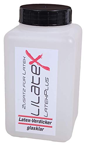 Lilatex Latex-Verdicker 500ml für mind. 5 Liter extra dicke Latexmilch von Lilatex