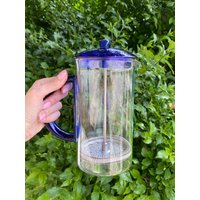 Seltene Guzzini Orient Express Kaffeekanne Aus Hitzebeständigem Glas Design A Rossari von Liliiascollection