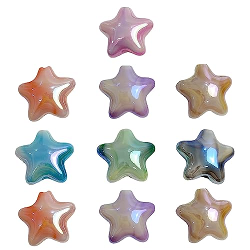 10 Stück/Packung, zweifarbiger Farbverlauf, Wolkenstern, Acrylperlen, gemischte Perlen, Halsketten, Armbänder, Schmuckzubehör, Acryl-Perlen-Set 10 Stück/Packung, zweifarbiger Farbverlauf, Wolkenstern, Acrylperlen, gemischte Perlen, Halsketten, Armbänder, Schmuckzubehör, Acryl-Perlen-Set von Lilinzhi