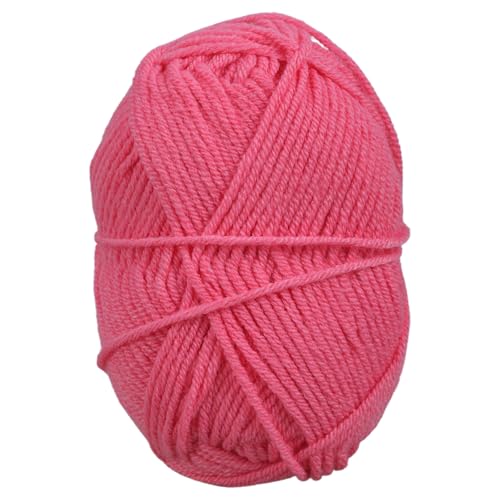 Buntes Knäuel zum Häkeln, Strickzubehör, weich, einfarbig, mehrfarbiger Knäuel für Spielzeug, einfach zu stricken von Lilinzhi