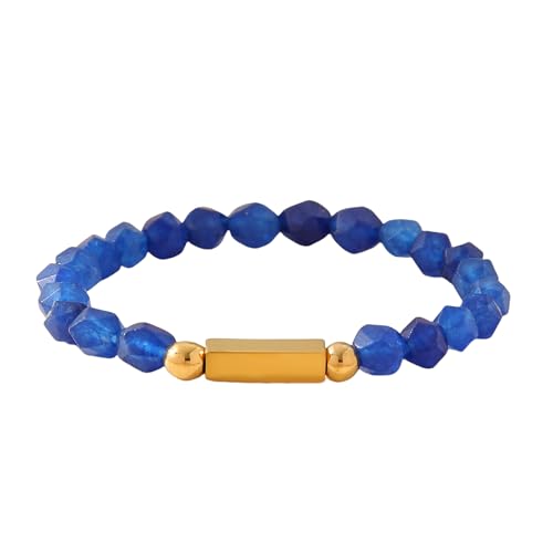 Eleganter, handgefertigter Steinperlen-Schmuck, natürliche Textur für Freunde oder Liebhaber, Geschenk für formelle Anlässe Eleganter, handgefertigter Steinperlen-Schmuck, natürliche Textur für Freunde oder Liebhaber, Geschenk für formelle Anlässe von Lilinzhi
