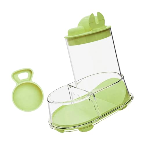 Großer Kapazität Automatischer Hamster Feeder Plastik Clear Food Dish Bowl Spender Für Eine Einfache Überwachung Und Einfache Fütterung Kunststoff Automatischer Haustierfuttermittel von Lilinzhi