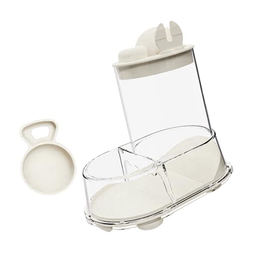 Großer Kapazität Automatischer Hamster Feeder Plastik Clear Food Dish Bowl Spender Für Eine Einfache Überwachung Und Einfache Fütterung Kunststoff Automatischer Haustierfuttermittel von Lilinzhi