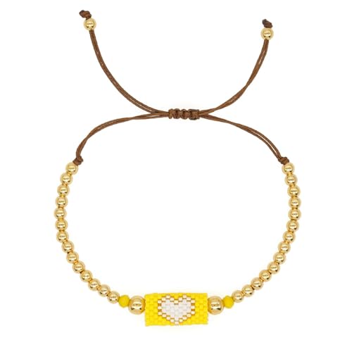 Handgefertigtes Accessoire mit Kristallperlen und goldfarbenen Kupferperlen mit verstellbarer Länge, leichter Schmuck Handgefertigtes Accessoire mit Kristallperlen und goldfarbenen Kupferperlen mit verstellbarer Länge, leichter Schmuck von Lilinzhi