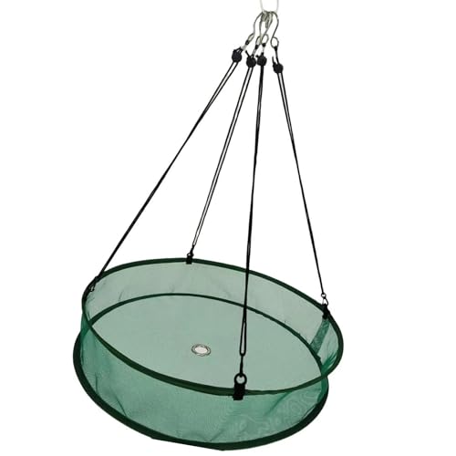 Hanging Trümmerfänger Tablett Unter Vogelfutterhäuern Schnell Verwenden Glasfasernetz Konstruktion Lebensmittelfänger Für Garten Vogelfuttermittelabletten Tablett von Lilinzhi