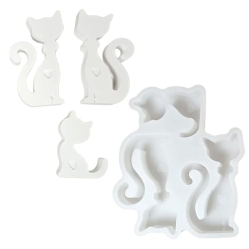 Katzenfamilien Skulptur Silikonkerzenformen Für Epoxidharz Handgefertigte Kerzenseife Home Dekoration Fondant Schokoladenform Skulptur Silikonform Katzenfamilien Skulptur Silikonkerzenformen Für Epoxidharz Handgefertigte Kerzenseife Home Dekoration Fondant Schokoladenform Skulptur Silikonform von Lilinzhi