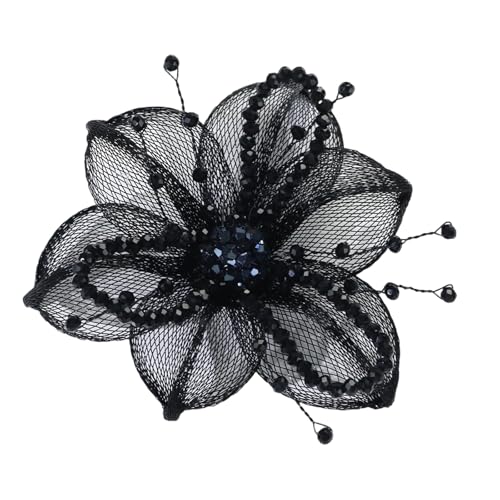 Kunstvolle Blumen-Kristall-Applikation für Abendrock, Kleidung, Perlenkragen, Dekoration, Brosche, Nähzubehör, elegantes Kleidungszubehör von Lilinzhi