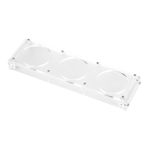 Lilinzhi 3 Löcher Kaffeetassenständer Halter Tablett Acryl Becherhalter Kaffee Aufbewahrung Rack Basis Getränke Servierbrett Lilinzhi 3 Löcher Kaffeetassenständer Halter Tablett Acryl Becherhalter Kaffee Aufbewahrung Rack Basis Getränke Servierbrett von Lilinzhi