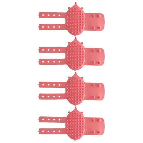 Lilinzhi 4pc Silicon Massage Pinsel Set Verstellbare Möbel Mount Pet Päckerei Werkzeug Haarsammler Lose Haarsammler von Lilinzhi
