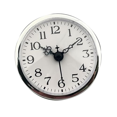 Lilinzhi 80 Mm Runde Kreisförmige Eingelegte Uhrenkopf Mit Arabischen Ziffern Zum Handwerk Und Reparatur Von Uhreinsatz von Lilinzhi