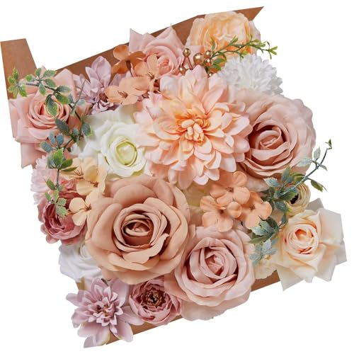 Lilinzhi Künstliche Seidenblume Verschiedene Farbstoff Flower Box Home Hochzeit Geburtstagsfeier Dekoration Set Bastelblumen Für Scrapbooking Und Rahmen Lilinzhi Künstliche Seidenblume Verschiedene Farbstoff Flower Box Home Hochzeit Geburtstagsfeier Dekoration Set Bastelblumen Für Scrapbooking Und Rahmen von Lilinzhi