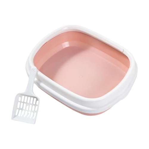 Lilinzhi Spritzer Resistente Haustierstreue Tablettluftlöcher Löcher Abnehmbare Struktur Würfe Box Geeignet Für Verschiedene Rassen Niedrige Trackings Halb Geschlossene Katzen Sandkasten Sandkasten Lilinzhi Spritzer Resistente Haustierstreue Tablettluftlöcher Löcher Abnehmbare Struktur Würfe Box Geeignet Für Verschiedene Rassen Niedrige Trackings Halb Geschlossene Katzen Sandkasten Sandkasten von Lilinzhi