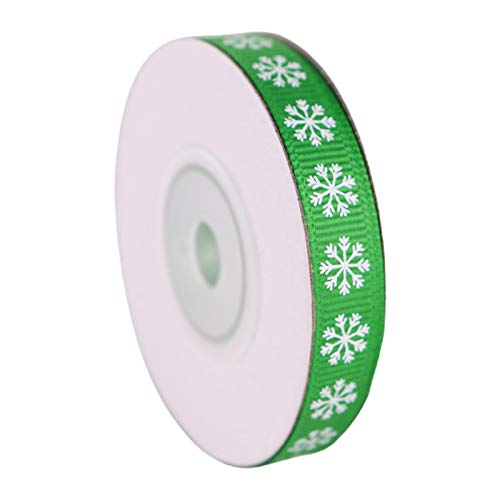 Ripsband mit Schneeflockendruck, Weihnachtsdekoration, Weihnachtsdekoration, Weihnachtsdekoration, Weihnachtsbaumbeleuchtung, Rot, Grün, 15 Rollen, 9 m Ripsband mit Schneeflockendruck, Weihnachtsdekoration, Weihnachtsdekoration, Weihnachtsdekoration, Weihnachtsbaumbeleuchtung, Rot, Grün, 15 Rollen, 9 m von Lilinzhi
