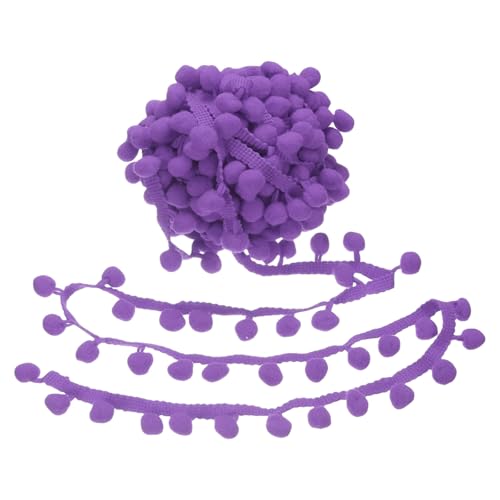 Weiche Polyester Pompoms Fransenverkleidung Kleine Plüschkugel Dekoration Spitzenhandwerksband Für Vorhänge Kissen Dekoration Handgefertigtes Handwerksverkleidungsband Weiche Polyester Pompoms Fransenverkleidung Kleine Plüschkugel Dekoration Spitzenhandwerksband Für Vorhänge Kissen Dekoration Handgefertigtes Handwerksverkleidungsband von Lilinzhi